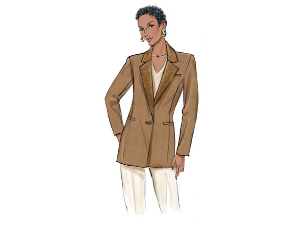 Butterick 6960- Jakkee til dame