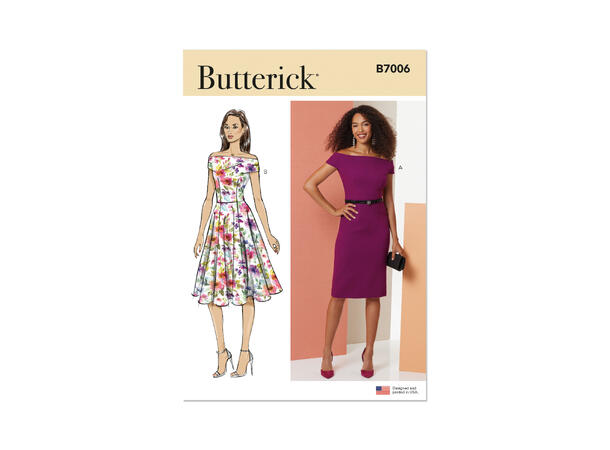 Butterick 7006- kjole til dame