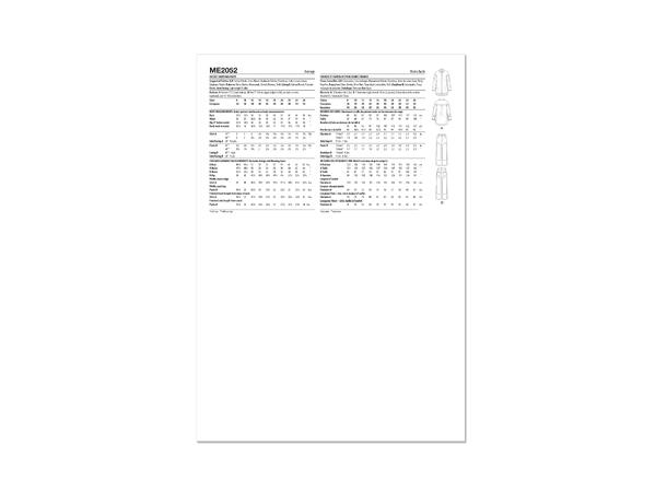 KnowME 2052 - Skjorte og bukse.