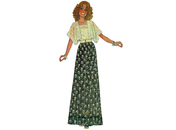 McCall's 8257 - Vintage topp og bukse.