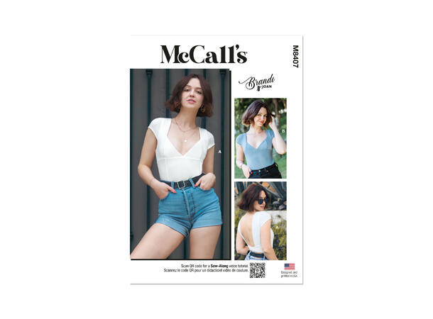 McCall's 8407 - Body og topp.