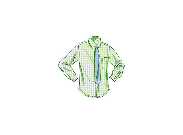 McCall's 8415 - Skjorte, vest, slips og sløyfe