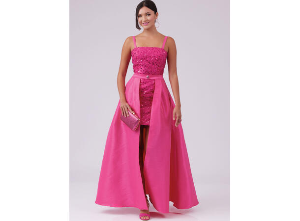 McCall's 8450 - Kjole, jumpsuit og overskjørt.