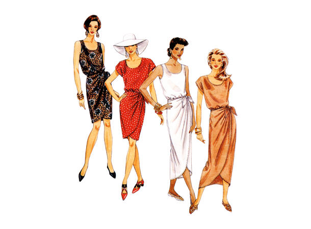 McCall's 8501 - Vintage Kjole.