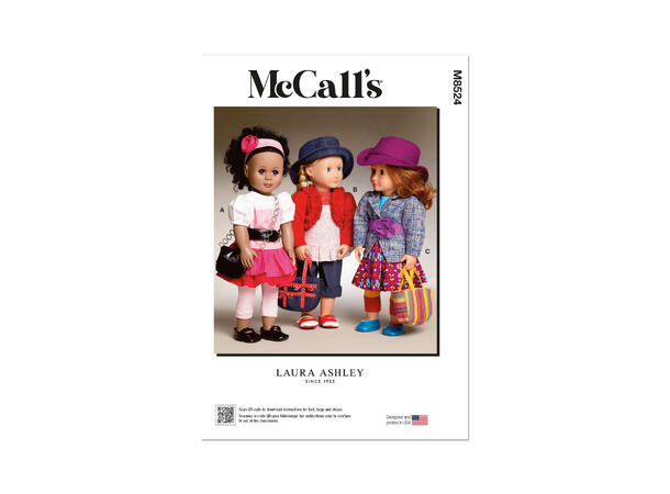 McCall's 8524 - Dukkeklær.