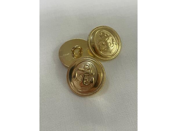 Metallknapp, Anker 18 mm