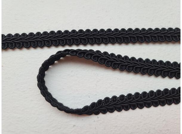 Pyntebånd // Agraman Sort 15 mm