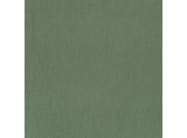 Vasket Ramie Lin Oliven grønn