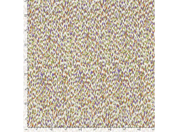 Viskose Poplin Abstract lime green