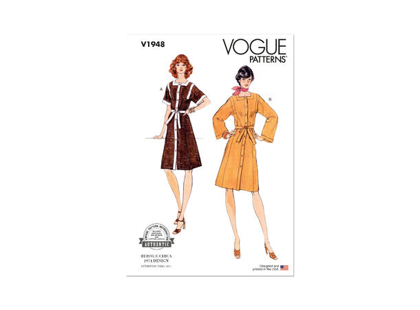 Vogue 1948 - Vintage kjole.