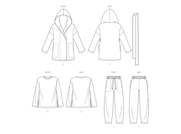 Vogue 1974 - Homewear til dame.