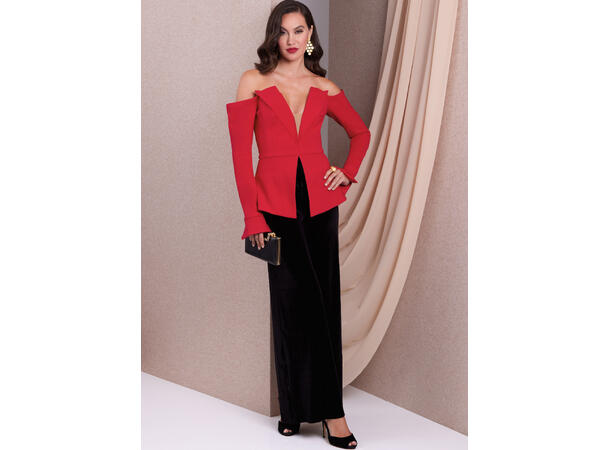 Vogue 1984 - Off-shoulder Topp.