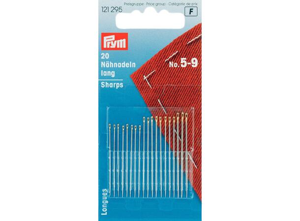 Skarp synål No. 5-9