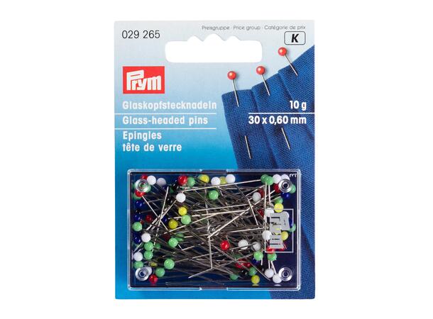 Knappenåler m/glasshode