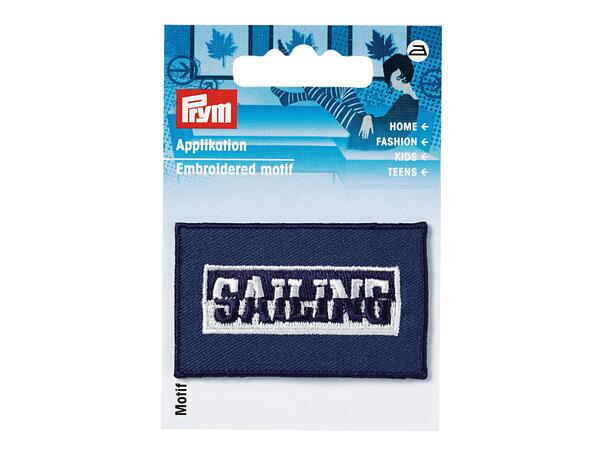 Applikasjon, mørk blå