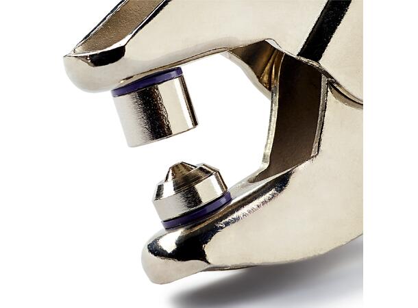 Utstyr til trykknapptang