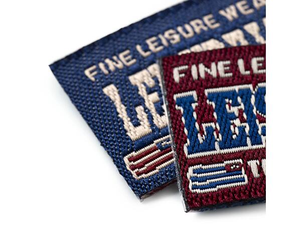 Applikasjon, rødt og blått