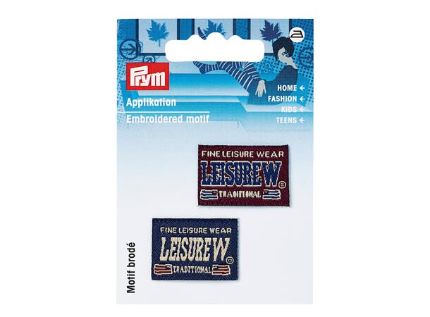 Applikasjon, rødt og blått